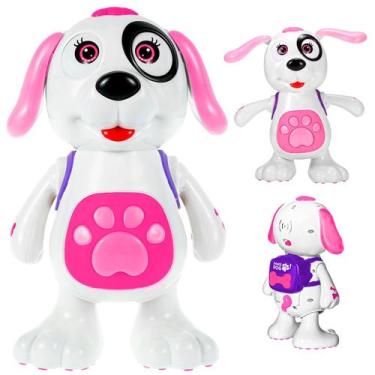 Imagem de Cachorro Dançante Brinquedo Musical Dança Anda Com Luz E Som Pais E Fi