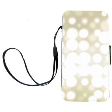 Imagem de Rikki Knight Capa carteira flip Gold Spotlights com aba magnética para Apple iPhone 4 e 4s