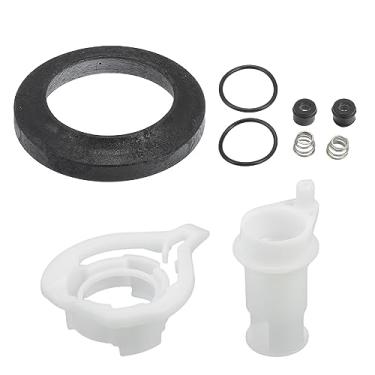 Imagem de Hihaha Kit de válvula de água estilo II 42049 para banheiros permanentes Thetford Aqua Magic Style II/Kit de válvula de montagem de água de vaso sanitário resistente a vazamentos/1 conjunto