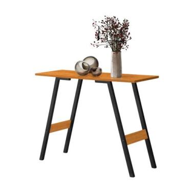 Imagem de Aparador Adega Buffet Balcão MDF Aço Hall Entrada Decorativo - HOME AS