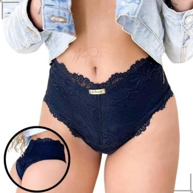 Imagem de Kit C/ 5 Calcinha Cinta Modeladora Renda Calcinha Cinta - Ninfrodite, 