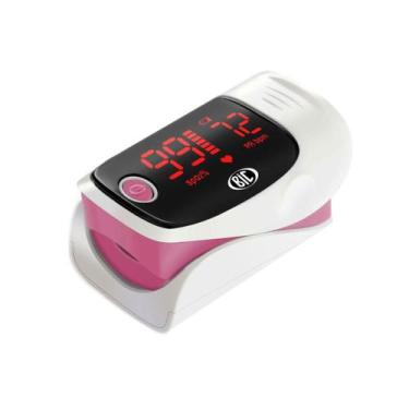 Imagem de Oximetro Digital De Pulso Certificado Pela Anvisa - BIC,  Rosa