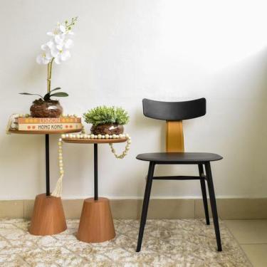 Imagem de Kit com Dois Arranjos de Eucalipto e Orquídea Artificial no Vaso de Vi