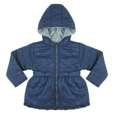 Imagem de Jaqueta Look Jeans Puff - AZUL - 3P-Feminino