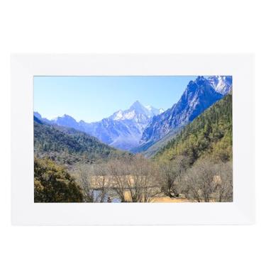 Imagem de Porta-retratos Digital, Porta-retratos Digital de 10,1 Polegadas IPS Touch Screen APP Fidelidade Sem Fio para Presente (Plugue dos EUA)