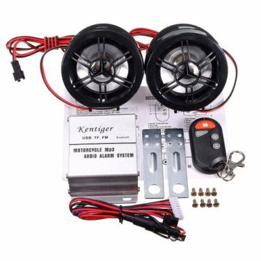 Imagem de Caixa De Som E Alarme De Moto Potente Com Bluetooth - GENZO