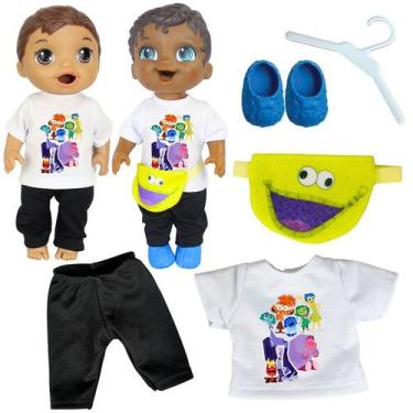 Imagem de Kit roupa boneca para baby alive - diverte a mente 2 - CASINHA 4