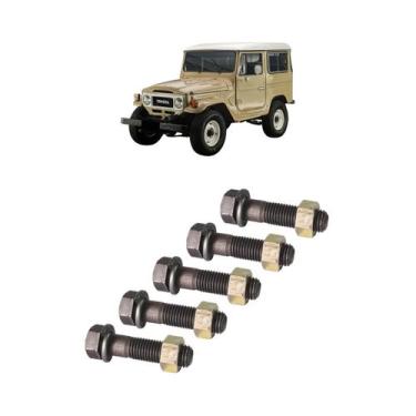 Imagem de Kit 5 Parafusos Flange Cardan 10x1,25x40 Toyota Bandeirante - LNG