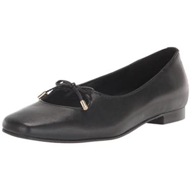 Imagem de Trotters Sapatilha feminina Dixie Ballet, Preto, 10 Wide