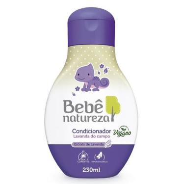 Imagem de Bebe Natureza Condicionador Lavanda Infantil Sem Lágrimas Vegano 230ml
