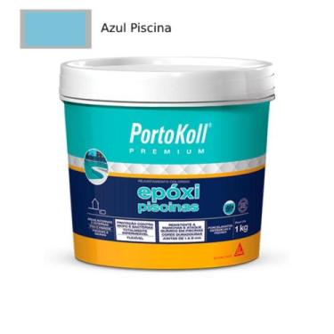 Imagem de Rejunte Especial Piscinas Epoxi 1KG PortoKoll Premium