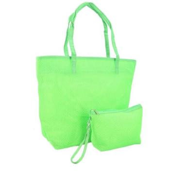 Imagem de Bolsa de Ráfia Marilsa Bauarte, Verde claro
