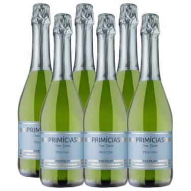 Imagem de Espumante Primicias Moscatel Branca 660ml Kit 6 Unidades