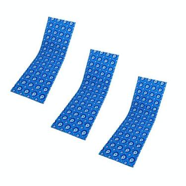Imagem de Kit 3 Colchonetes Dupla Face para Espreguiçadeira Olho Grego - DreamIn