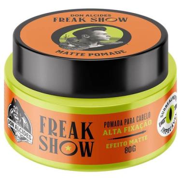 Imagem de Pasta Matte Freak Show Efeito Seco Alta Fixação 80g Don Alcides