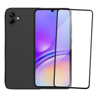 Imagem de Kit Capa Capinha Aveludada e Película de Vidro 3D Compatível Samsung Galaxy A05 SMART E CASE
