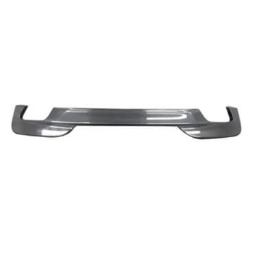 Imagem de Compatível para BMW Série 6 640i 650i 2011 2012 2013 2014 Fibra de carbono real Tronco do carro Pára-choques traseiro Lip Difusor Escape Divisores Body Kit(Rear Diffuser)