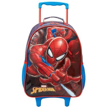 Imagem de Mochila de Rodinhas 14 Homem-Aranha Blue Basic