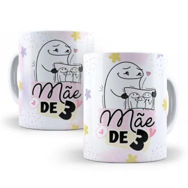 Imagem de Caneca de Cerâmica Personalizada 325ml Flork Mães - ILBN