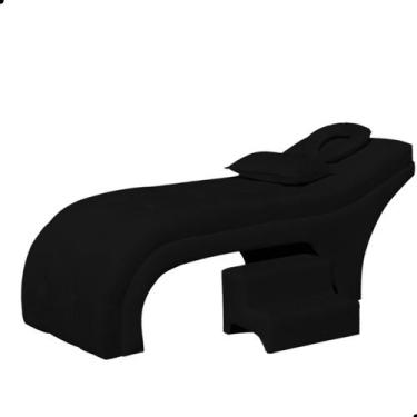 Imagem de Maca Estofada Estética Botonê 80 cm Sobrancelha Cilios - Fina Mobília,