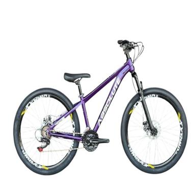 Imagem de Bicicleta Absolute Nero 5 Roxa 21v Aro 26 Câmbios Shimanos Roda Vmaxx