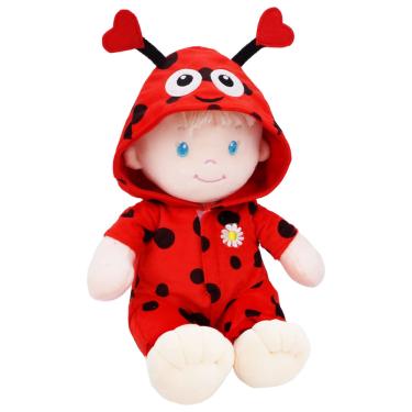 Imagem de Boneca de pelúcia June Garden Sweet Dolly Ladybug 30cm