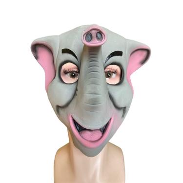 Imagem de Máscara Animal Elefante De Látex - Fantasia Floc