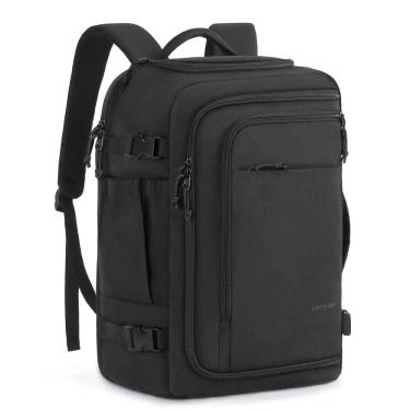Imagem de Mochila de viagem LIGHT FLIGHT Carry On 30L 17,3" para laptop preta