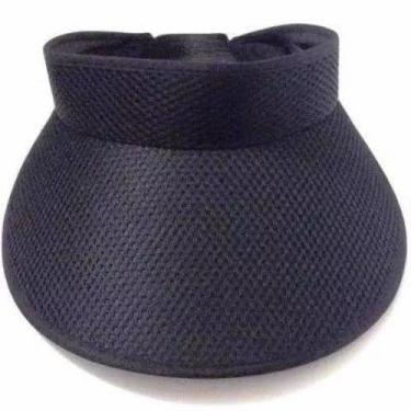 Imagem de Viseira Praia Chapeu Feminina Simples  Elastico colorido  protetor sol