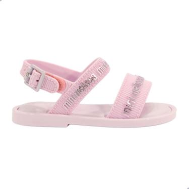 Imagem de Sandália Mini Melissa Mar Sandal M Lover bb Rosa Claro