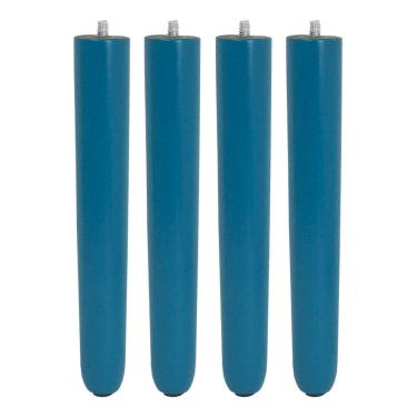 Imagem de Kit 04 Pés Palito Azul 25 Cm - D'rossi
