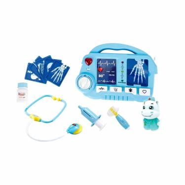 Imagem de Brinquedo Kit Médico(a) Raio X Com Luz E Som - Azul- Fenix