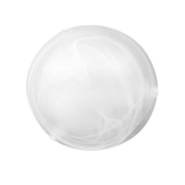 Imagem de Plafon Taschibra Laguna 30cm Murano Redondo Branco E27 Bivolt