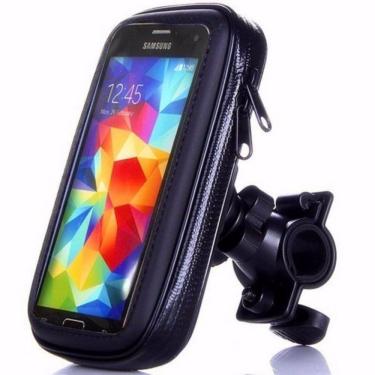 Imagem de Suporte Case Capa Celular Prova D`Água Moto Bike 18X11Cm 6.6