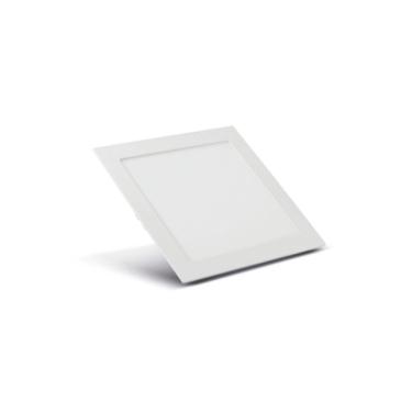 Imagem de Luminária Quadrada Embutir Acab. Branco 170x170x22 12w 4000k Irc >70 Ip 40 120° 900lm