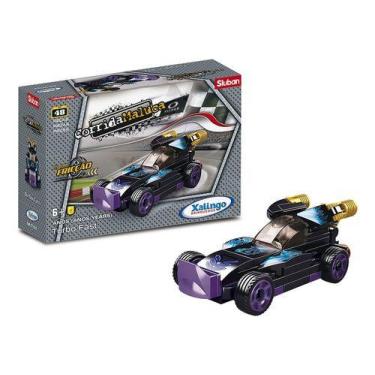 Imagem de Bl Corrida Maluca Turbo Fast 48 Pcs 27 16.5 Xalingo - Napolestore