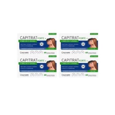 Imagem de Kit 4 Capitrat Suplemento Alimentar 60 Cápsulas - Hertz - Kley Hertz