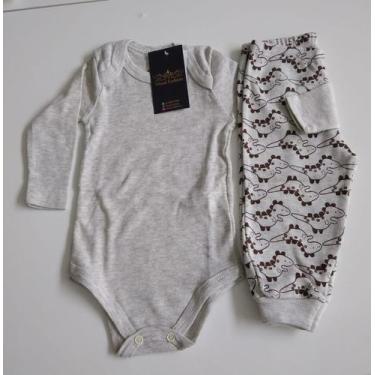 Imagem de Conjuntos body com calça - Iaze, Branco, P