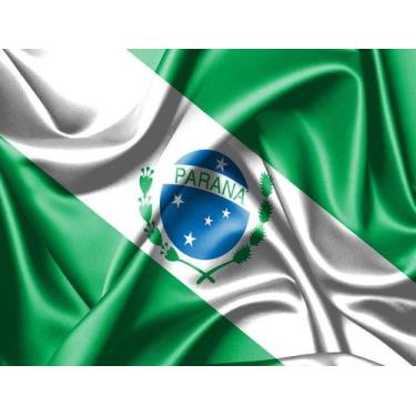 Imagem de Bandeira do Estado do Paraná 80cmx140cm Tecido Oxford 100% Poliéster -