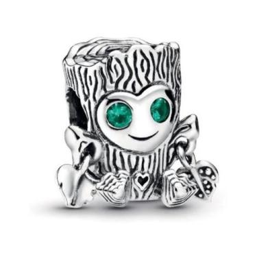 Imagem de Berloque Separador Baby Groot Prata 925 Legitima - Pulseira Bracelete 