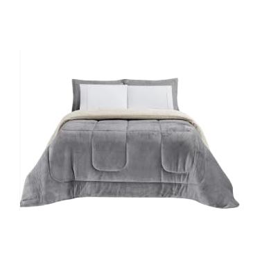 Imagem de Cobertor Coberdrom Dupla Face Sherpa e Flannel – Ultra Macio, Térmico, Luxuoso – Casal Ideal para Inverno