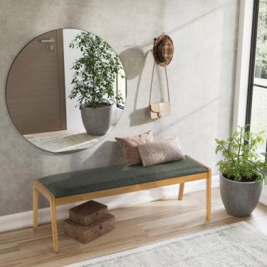 Imagem de Banco Estofado 142cm X 51cm X 47cm - Casa e Jardim Móveis