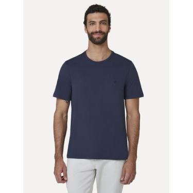 Imagem de Camiseta Dudalina Regular Essential Icon Azul Marinho, L/G