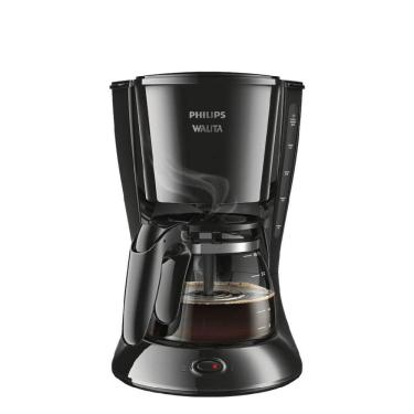 Imagem de Cafeteira Eletrica 1000w Philips Walita Desligamente Automatico Preta 220V