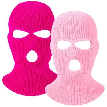 Imagem de Máscara de esqui Balaclava EBOOT de 3 furos tricotada para rosto intei