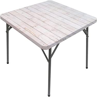 Imagem de Toalha de mesa oval de prancha de madeira, estampa de textura de prancha de madeira, uso em festivais de pátio interno e externo, serve para mesa de 122 x 182 cm