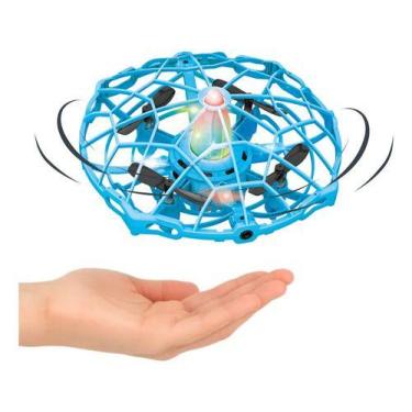 Imagem de Mini Drone Luminus Controle Com As Mãos Zoop Toys Zp01281, Azul