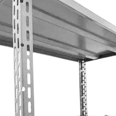 Imagem de Estante Aço 06 Prateleira De 58cm Linha Pesada Até 500kg L3 - Estante 