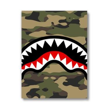 Imagem de Streetwear Fashion Room Decor (UNFRAMED 12 x 16) Michael Jordan Shoes Poster Sneakerhead Posters Air Jordans quarto de menino adolescente meninas impressões de arte de parede quarto, dormitório, mesa