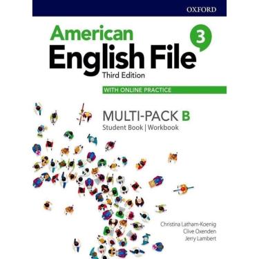 Imagem de American English File 3B - Multipack (Student Book And Workbook With Online Practice) - Third Edit